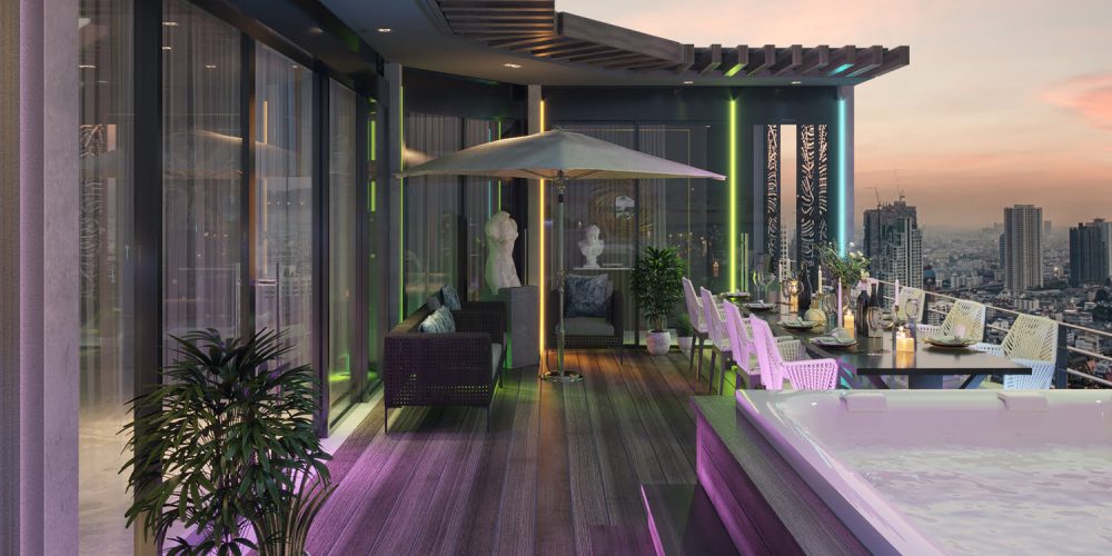 Penthouse Outdoor view 2